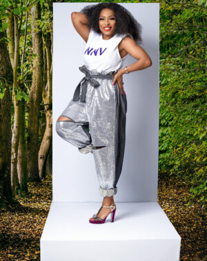 Jay Mom Sequin Jeans