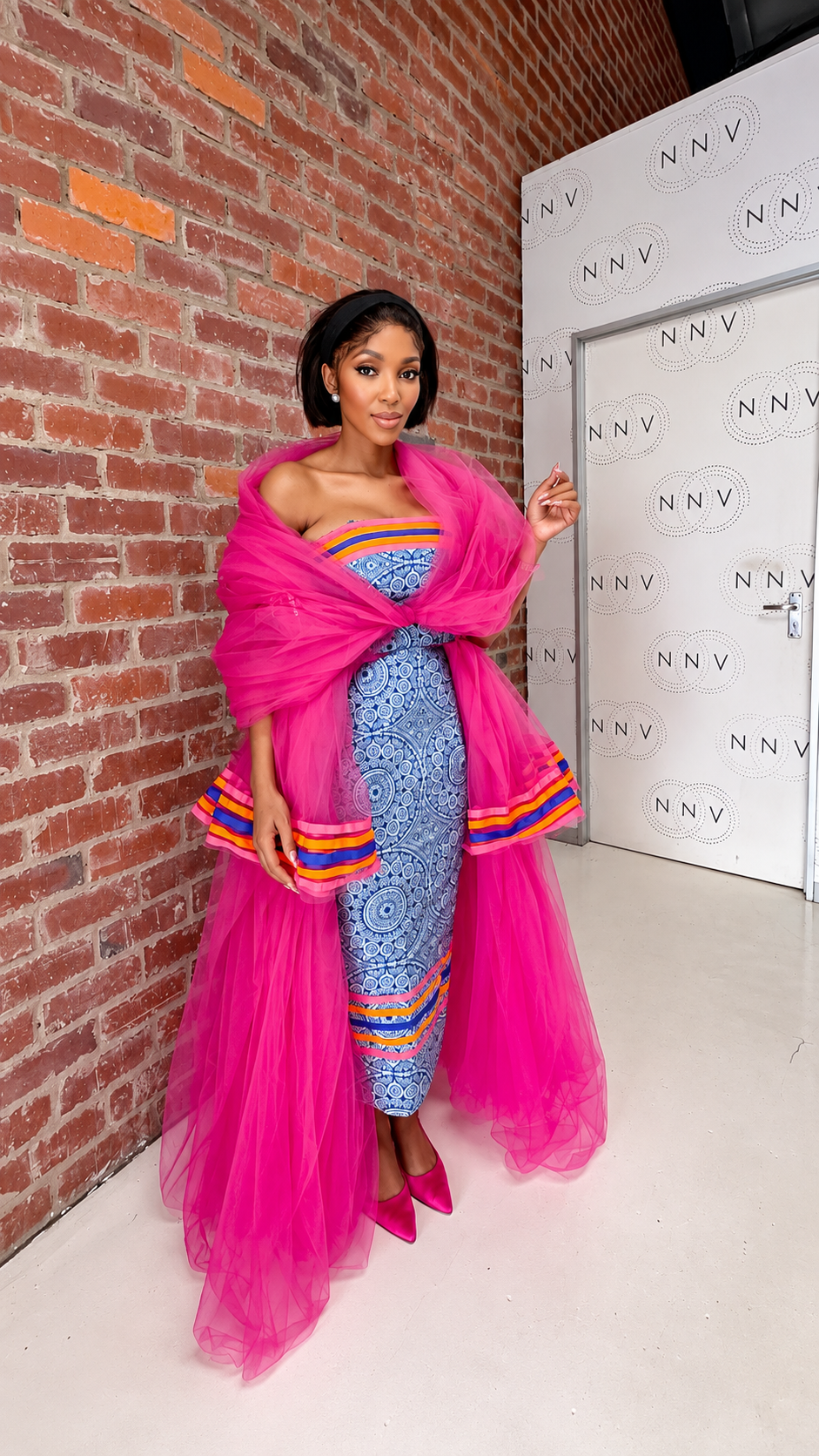 Mokgadi Dress + Thuso Overthrow Top
